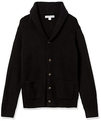 Quantum of Solace Black Shawl Collar Cardigan - Iconic Alternatives