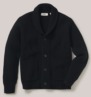 The James Bond Shawl Collar Cardigan - Iconic Alternatives