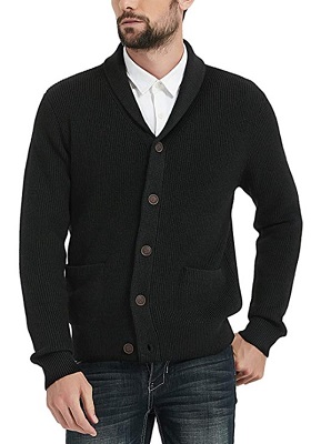 Quantum of Solace Shawl-Collar Cardigan – Bond on a Budget