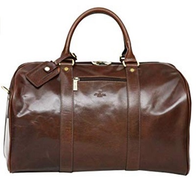 affordable James Bond leather bag