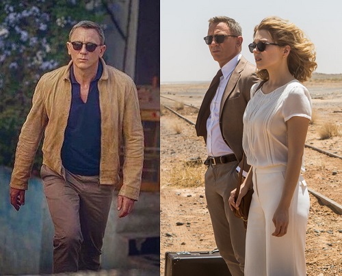 Daniel Craig James Bond SPECTRE Morocco Outfits