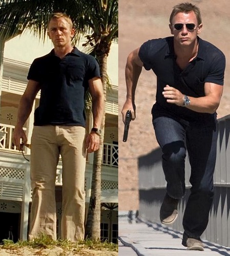 James bond outlet clothing style