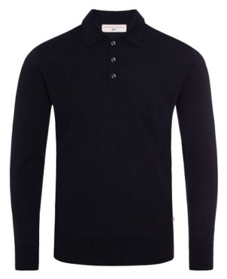 affordable Bond wardrobe black polo shirt