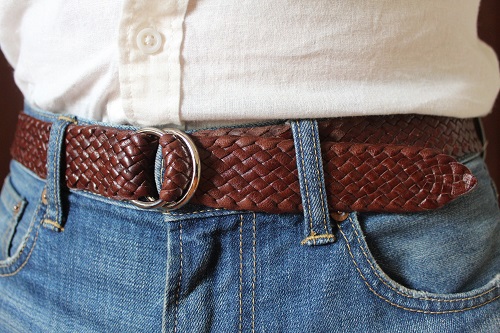 Rm williams hot sale plaited belt