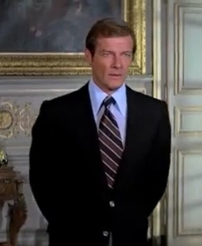 affordable Roger Moore James Bond Navy Blazer