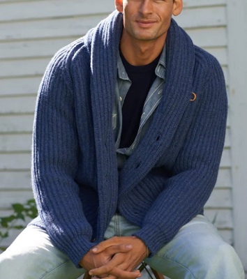 Steve mcqueen discount cardigan sweater