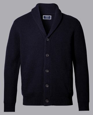 affordable alternative steve mcqueen blue shawl collar cardigan