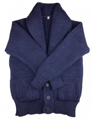 affordable alternative steve mcqueen blue shawl collar cardigan