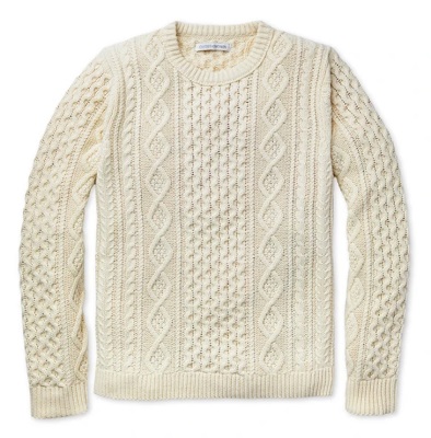 Steve mcqueen hotsell aran sweater