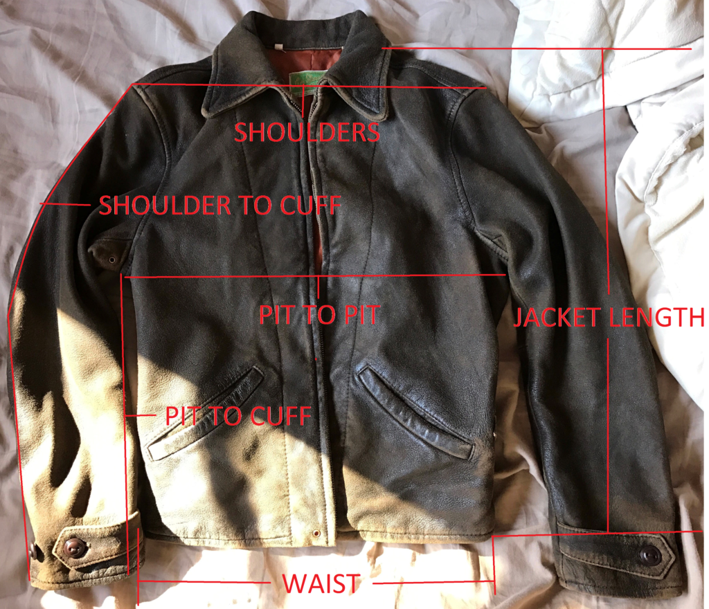 Menlo best sale leather jacket