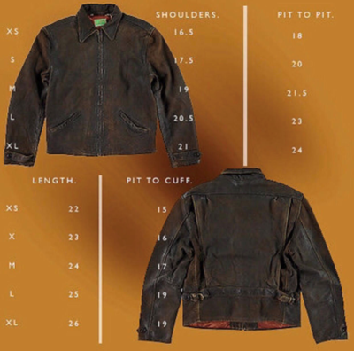 Looking for Levi's LVC 1930's Menlo Skyfall leather jacket in S