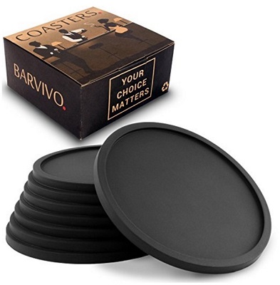 Durable drink coasters