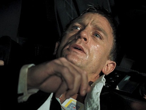 Daniel Craig James Bond Casino Royale poisoned