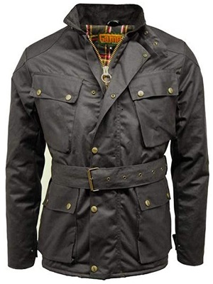 The Steve McQueen Waxed Motorcycle Jacket - Iconic Alternatives