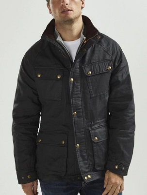 affordable alternatives Steve McQueen waxed motorcycle jacket