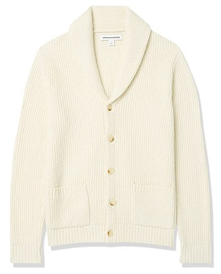 Daniel Craig Ivory Shawl Collar Cardigan alternative