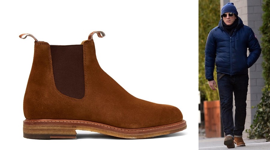 rm williams suede chelsea boots