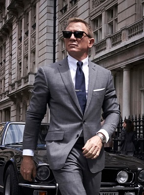 JAMES BOND Style 007 Daniel Craig SKYFALL TIE by Magnoli Clothiers