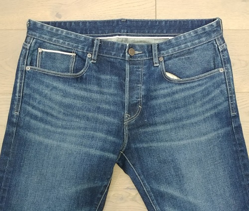 Banana Republic washed selvedge denim jeans