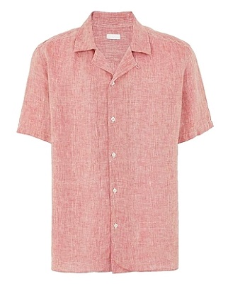 HEMP CAMP COLLAR SHORT SLEEVE SHIRT