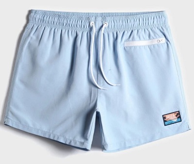 LASC Malibu Swim Shorts Baby Blue