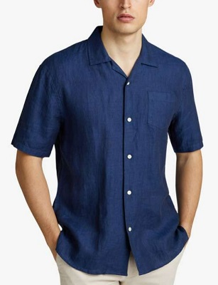 HEMP CAMP COLLAR SHORT SLEEVE SHIRT