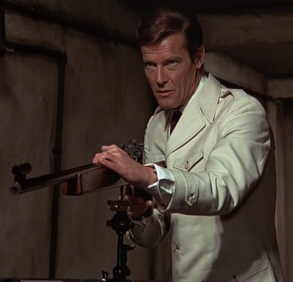 Roger Moore The Man With The Golden Gun Cream Leisure Suit Jacket