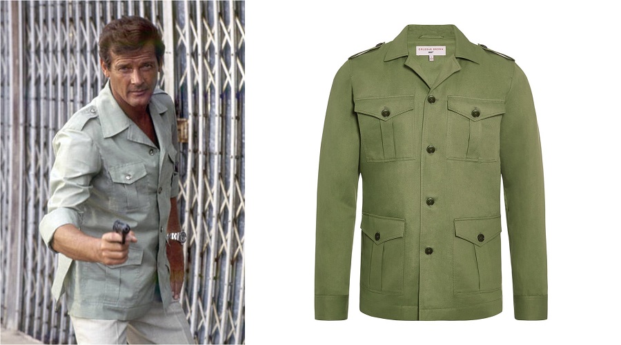 4 Ways to Wear the James Bond Safari Jacket - Iconic Alternatives