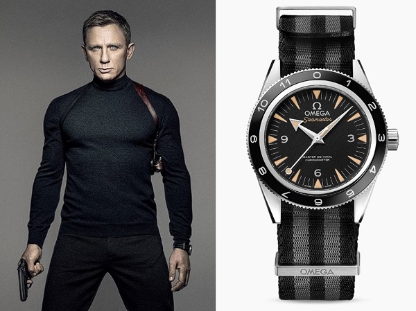 Daniel Craig James Bond Omega Seamaster 300M SPECTRE