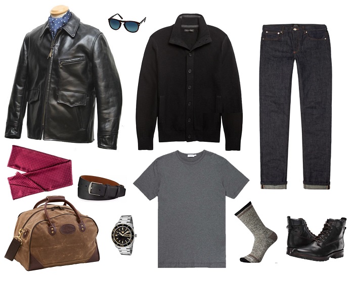 4 ways to wear james bond grey t-shirt 