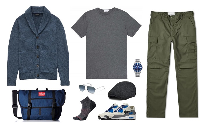 4 ways to wear james bond grey t-shirt 