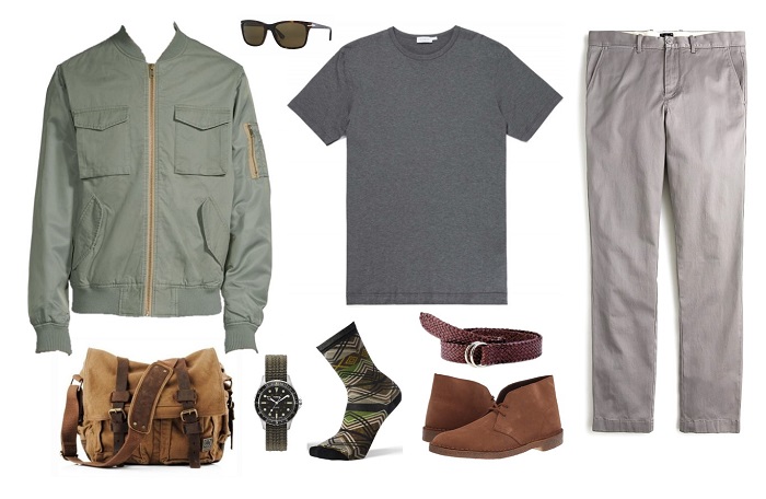 4 ways to wear james bond grey t-shirt 