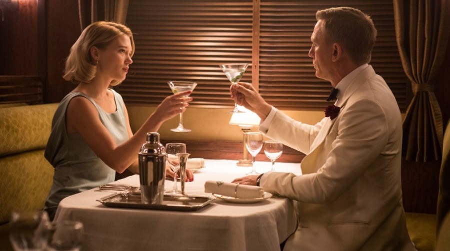 Bond style romantic evening
