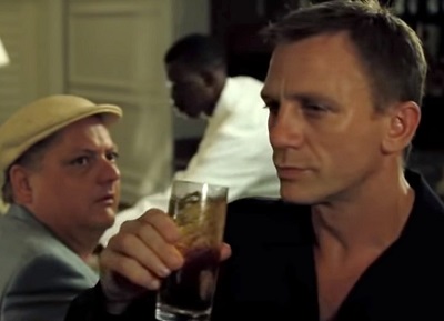 Daniel Craig James Bond Casino Royale Rum and Soda