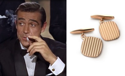 James Bond Dr No cufflinks