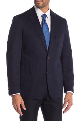 budget James Bond navy blazer