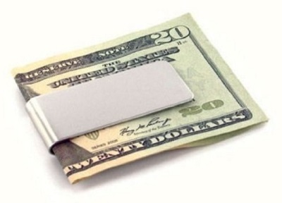 James Bond style money clip