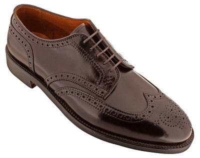 Alden shell cordovan shortwing derby