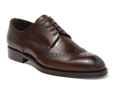 Steven land wingtip 2024 leather derby sneaker