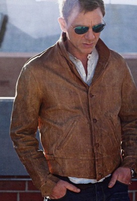 Daniel Craig Leather Jacket