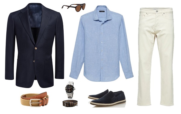 4 Ways to Wear the James Bond Navy Blazer