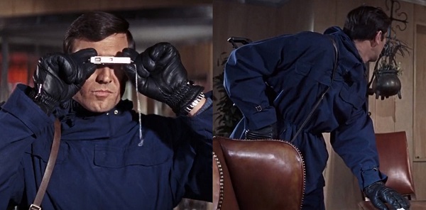 George Lazenby On Her Majesty's Secret Service anorak