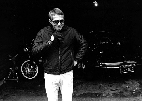 Steve mcqueen shop quilted jacket