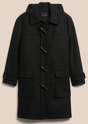 men's contemporary duffle coat