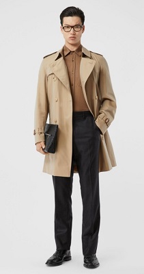 Burberry men's trench coat