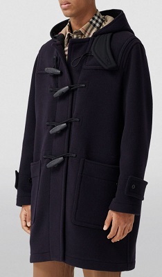 men's classic duffle coat