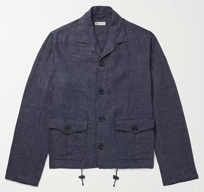 James Bond Blue Matera Jacket - Iconic Alternatives