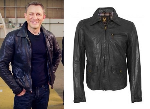 Daniel Craig Belstaff Patterson Leather Jacket