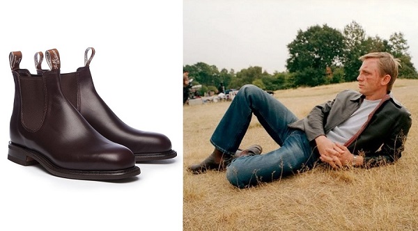 Daniel Craig Layer Cake Chelsea boots