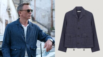 James Bond Blue Matera Jacket - Iconic Alternatives